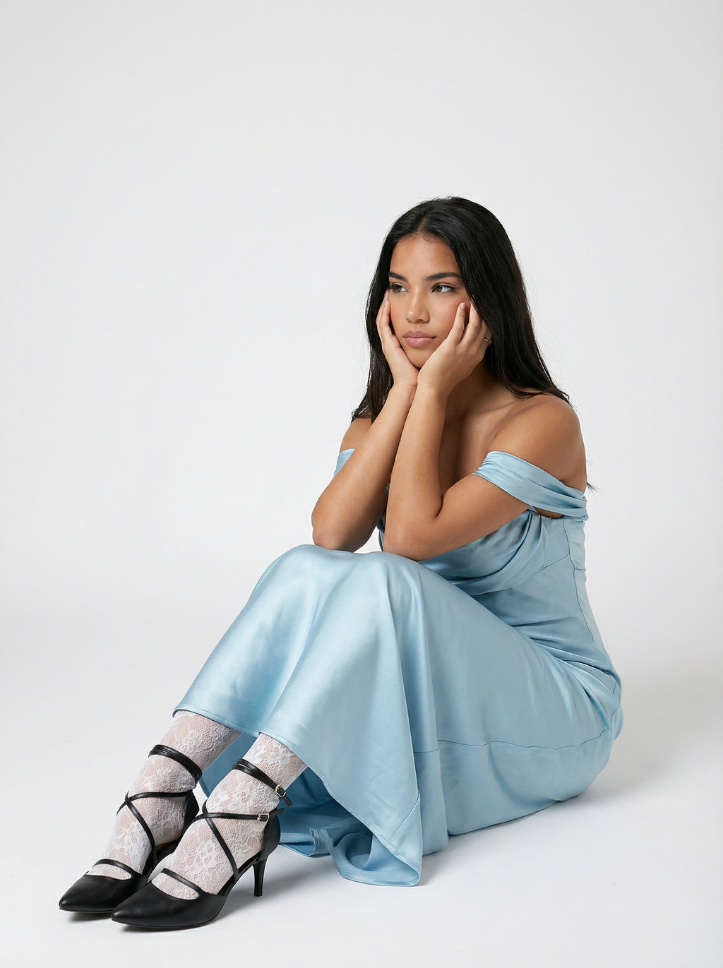 BlushlyRose Cute Elegance Long Dress