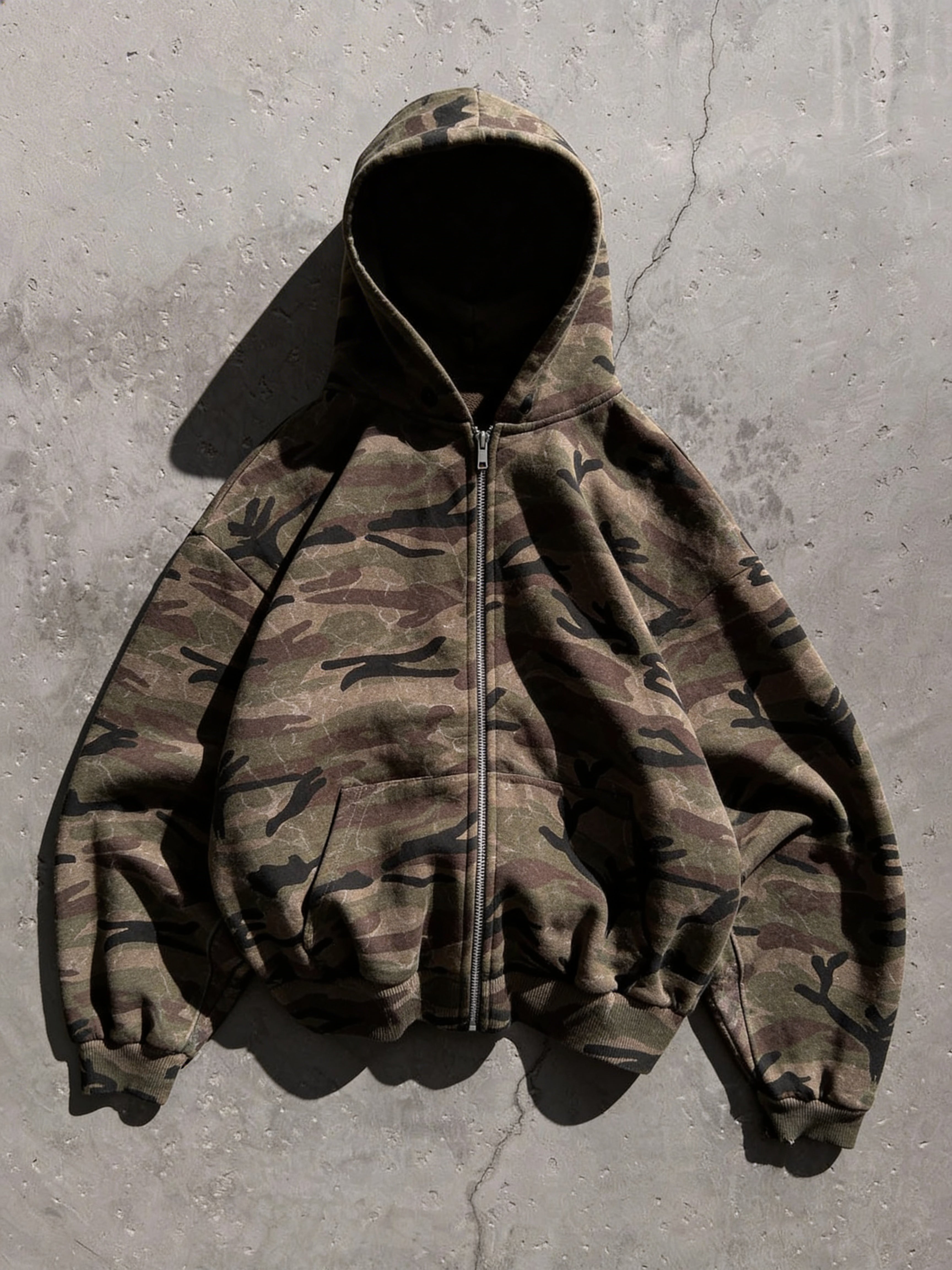 Jacket Kage-Kuma - Camouflage Zip